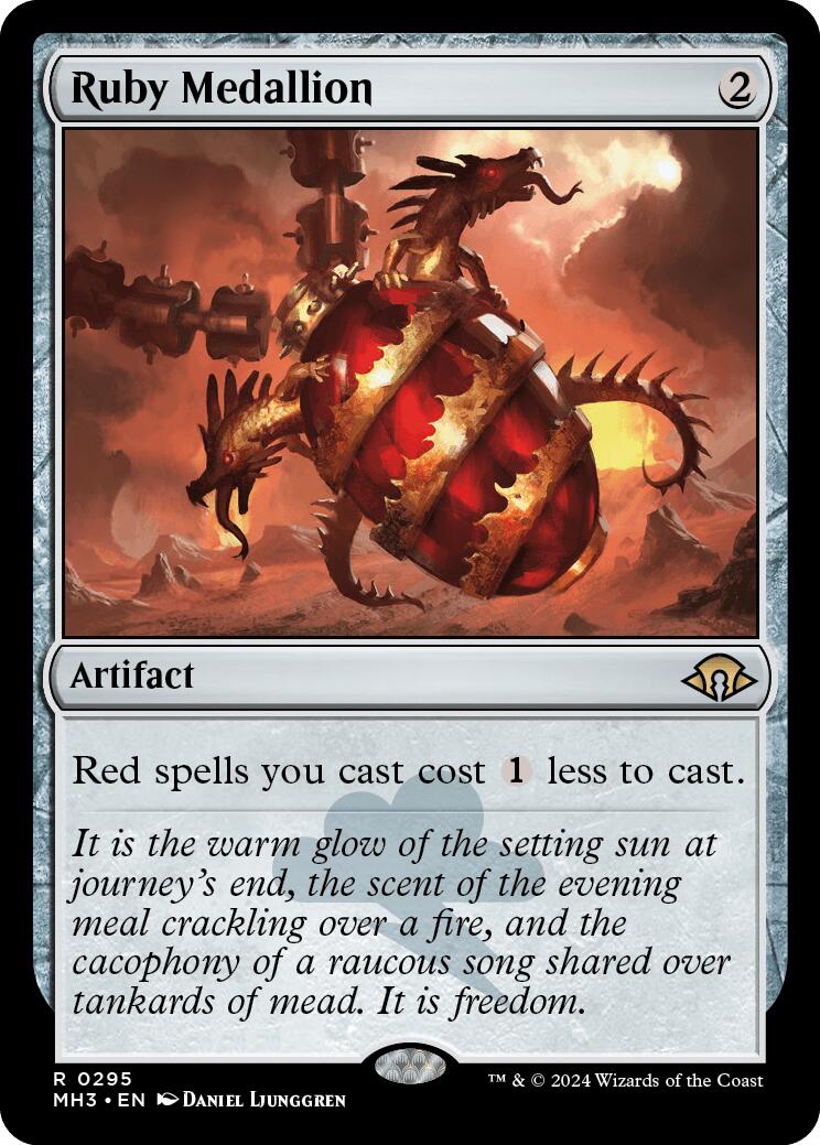 Ruby Medallion - 295 - (Modern Horizons 3)