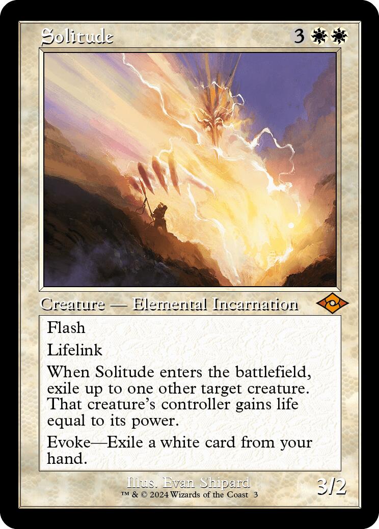 Solitude (Retro Frame) - 3 - (Modern Horizons 2)