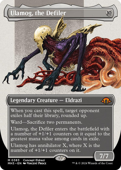 Ulamog, the Defiler (Borderless) - 383 - (Modern Horizons 3)