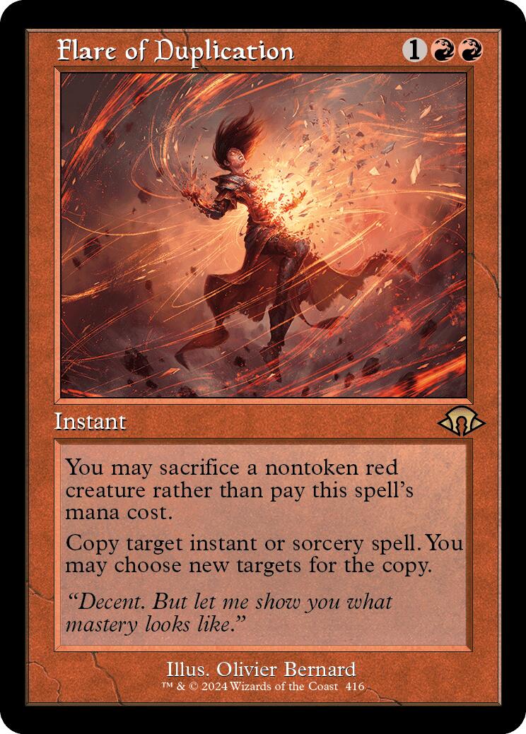 Flare of Duplication (Retro Frame) - 416 - (Modern Horizons 3)