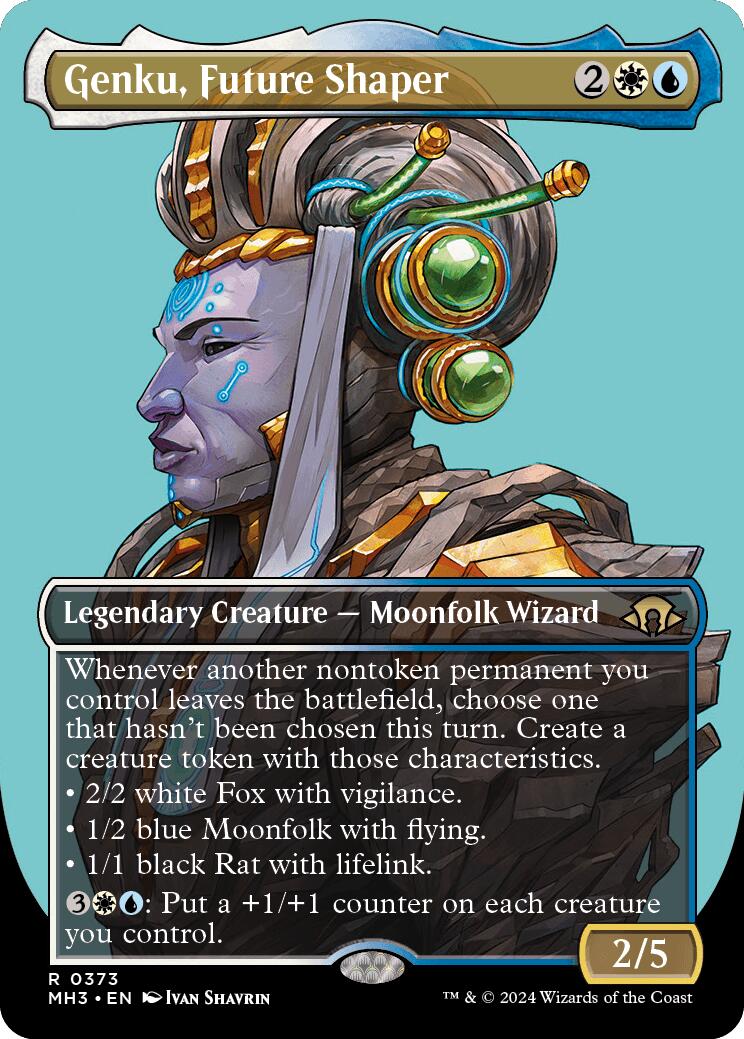 Genku, Future Shaper (Borderless) - 373 - (Modern Horizons 3)