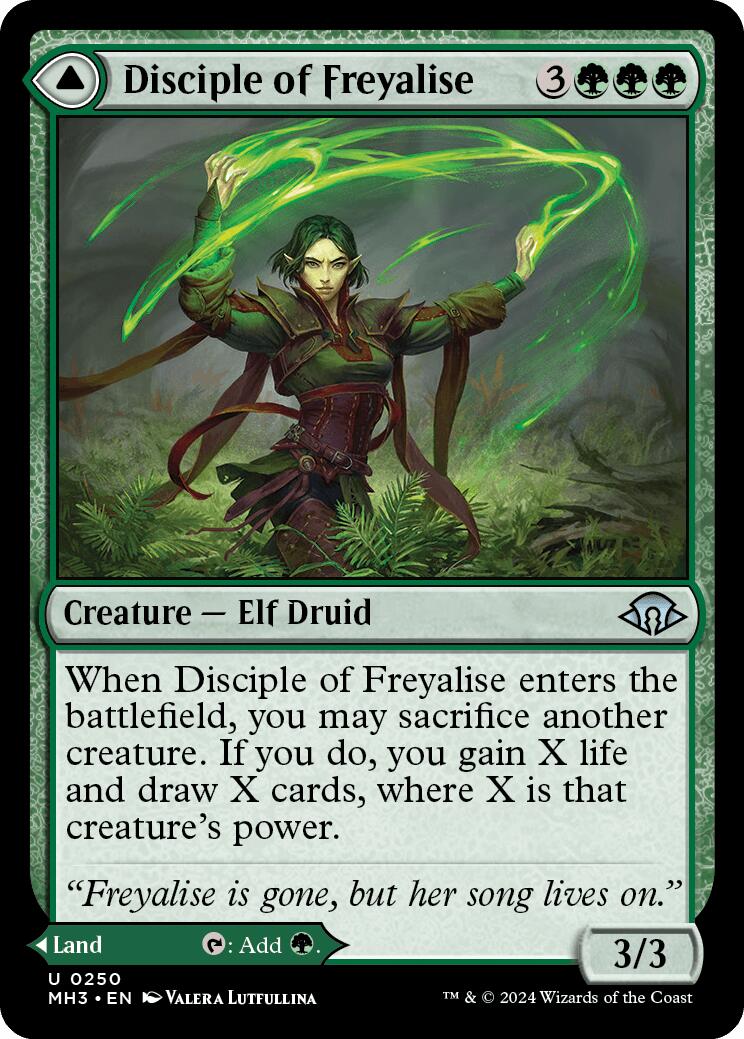 Disciple of Freyalise - 250 - (Modern Horizons 3)