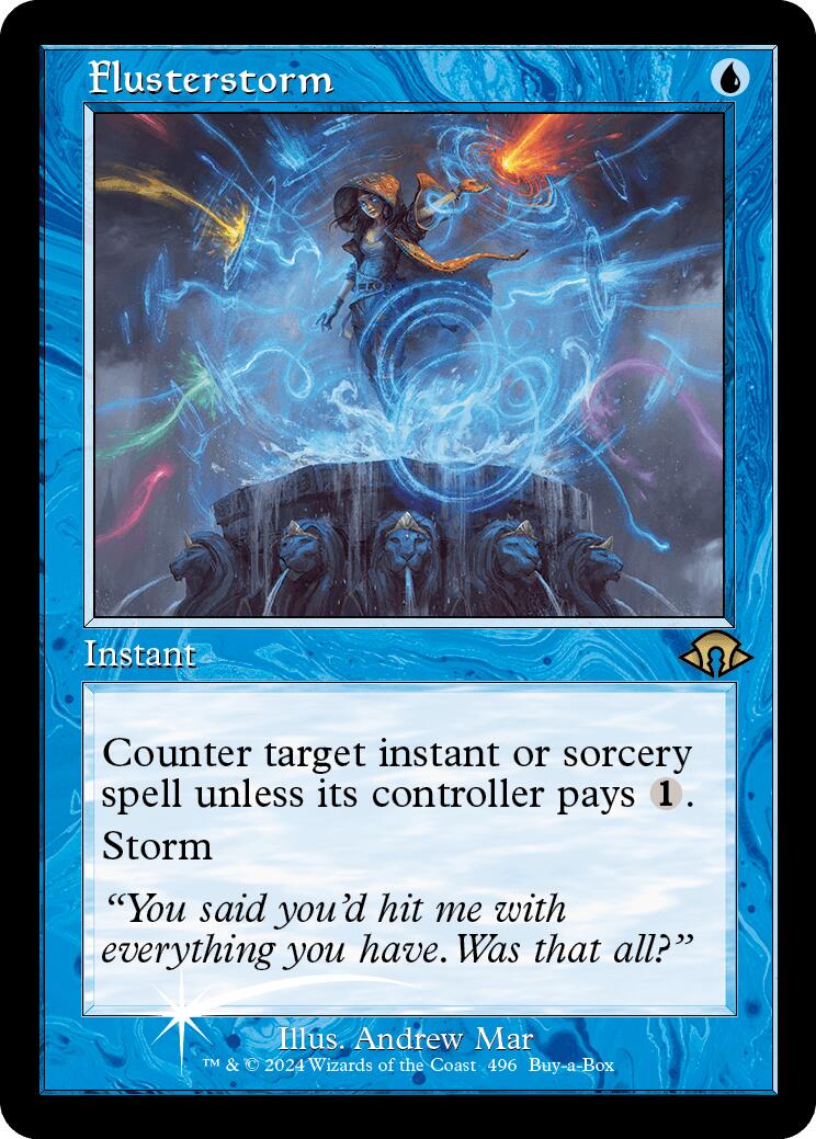 Flusterstorm (Retro Frame) - 496 - (Buy-A-Box Promos)