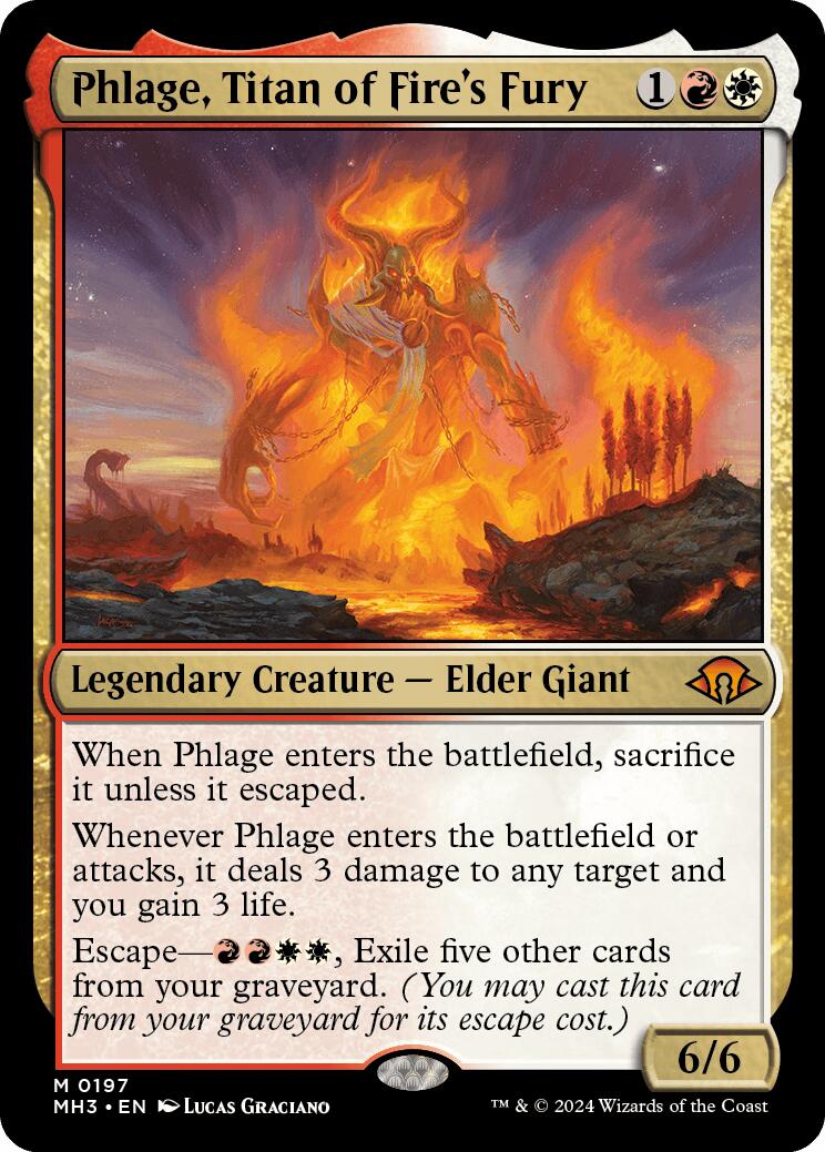 Phlage, Titan of Fire's Fury - 197 - (Modern Horizons 3)