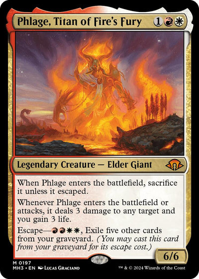 Phlage, Titan of Fire's Fury - 197 - (Modern Horizons 3)