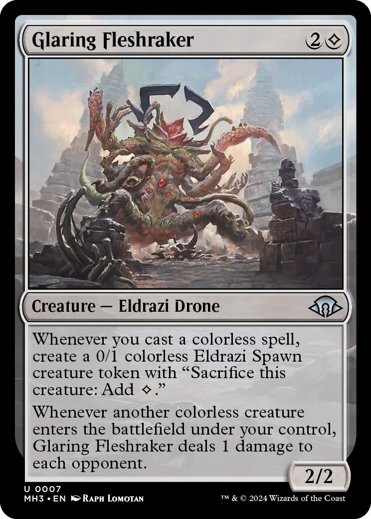Glaring Fleshraker - 7 - (Modern Horizons 3)