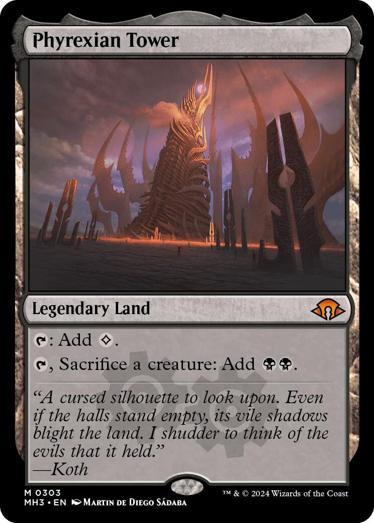 Phyrexian Tower - 303 - (Modern Horizons 3)