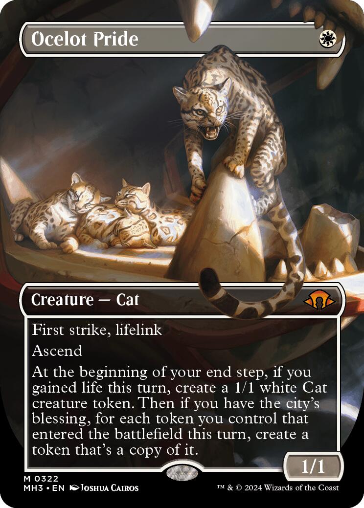 Ocelot Pride (Borderless) - 322 - (Modern Horizons 3)