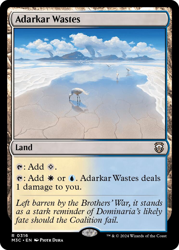 Adarkar Wastes - 316 - (Commander: Modern Horizons 3)