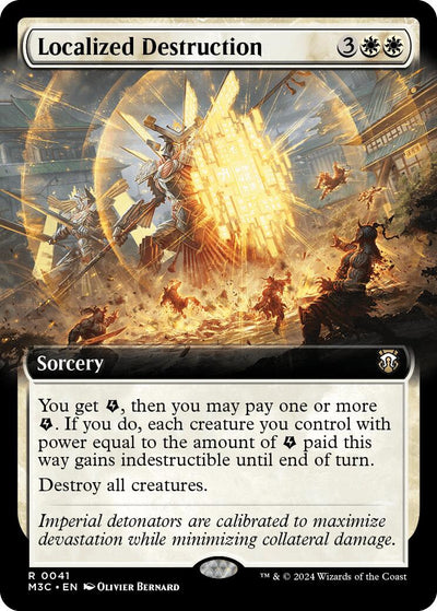 Localized Destruction (Extended Art) - 41 - (Commander: Modern Horizons 3)