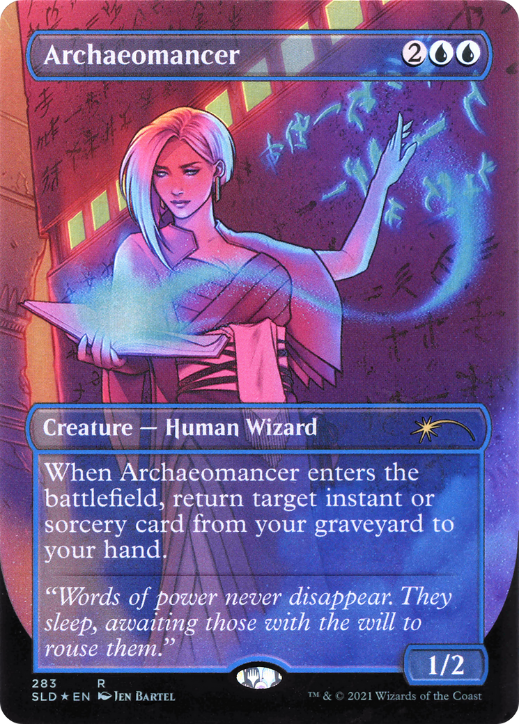 Archaeomancer (SLD-283) - Secret Lair Drop (Borderless) Foil