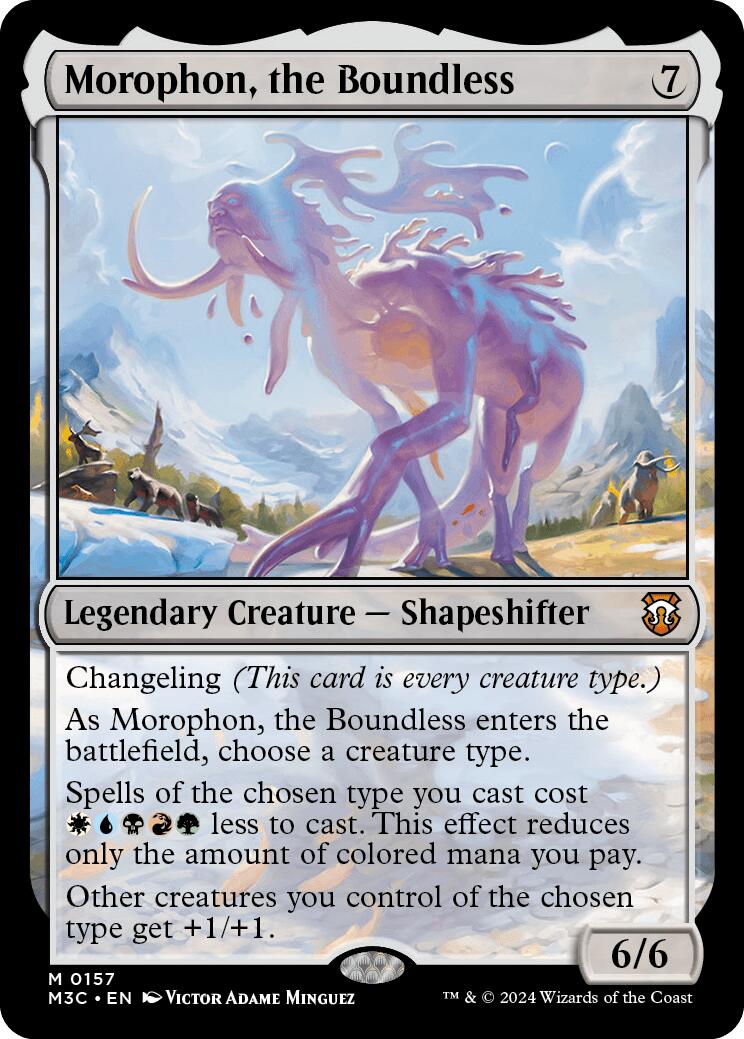 Morophon, the Boundless - 157 - (Commander: Modern Horizons 3)