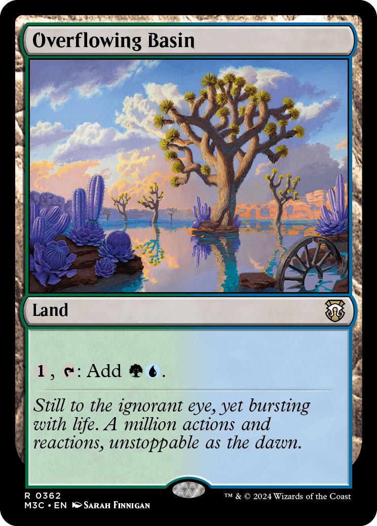 Overflowing Basin - 362 - (Commander: Modern Horizons 3)