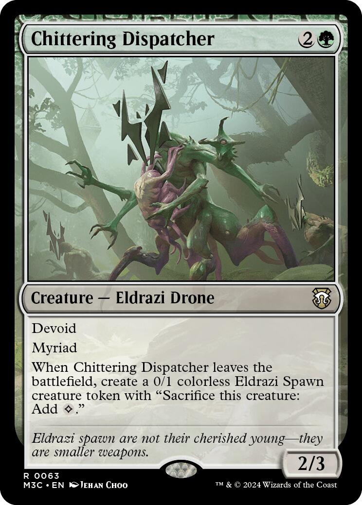 Chittering Dispatcher - 63 - (Commander: Modern Horizons 3)