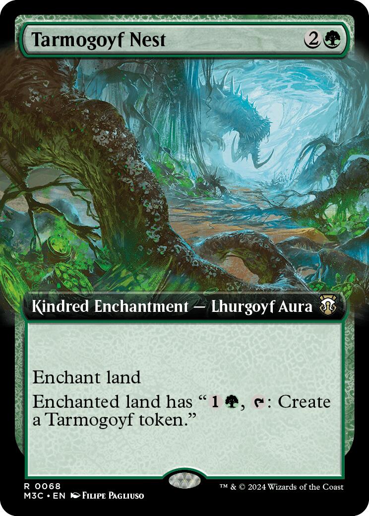 Tarmogoyf Nest (Extended Art) - 68 - (Commander: Modern Horizons 3)