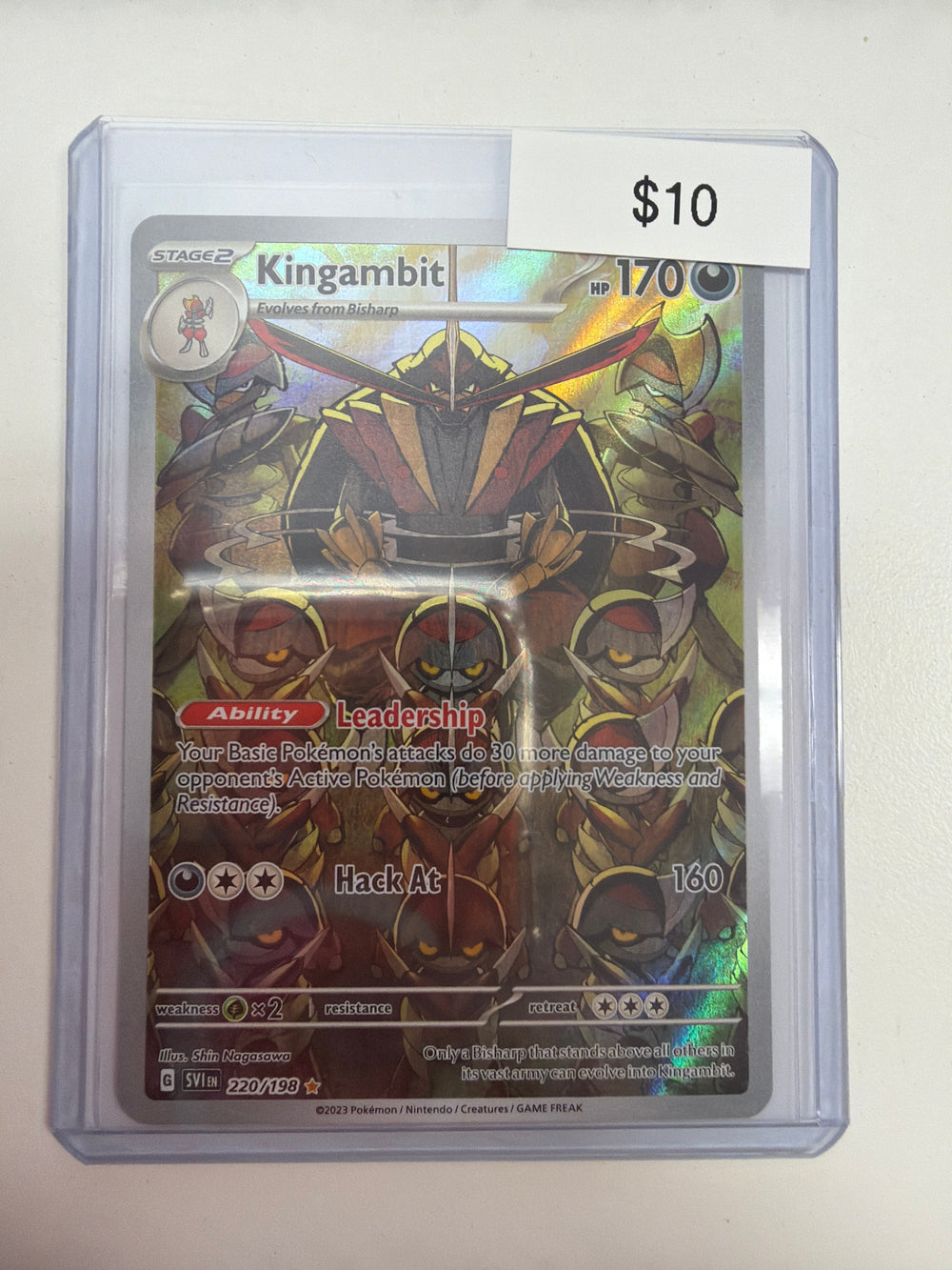 Pokemon Kingambit 220/198