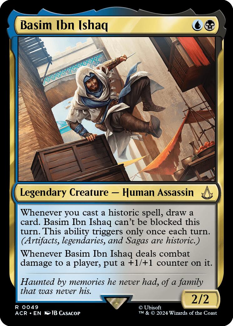 Basim Ibn Ishaq - 49 - (Universes Beyond: Assassin's Creed)