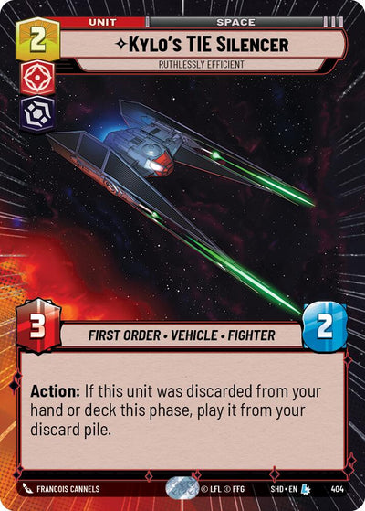 Kylo's TIE Silencer - Ruthlessly Efficient (Hyperspace) - 404 - (Shadows of the Galaxy)