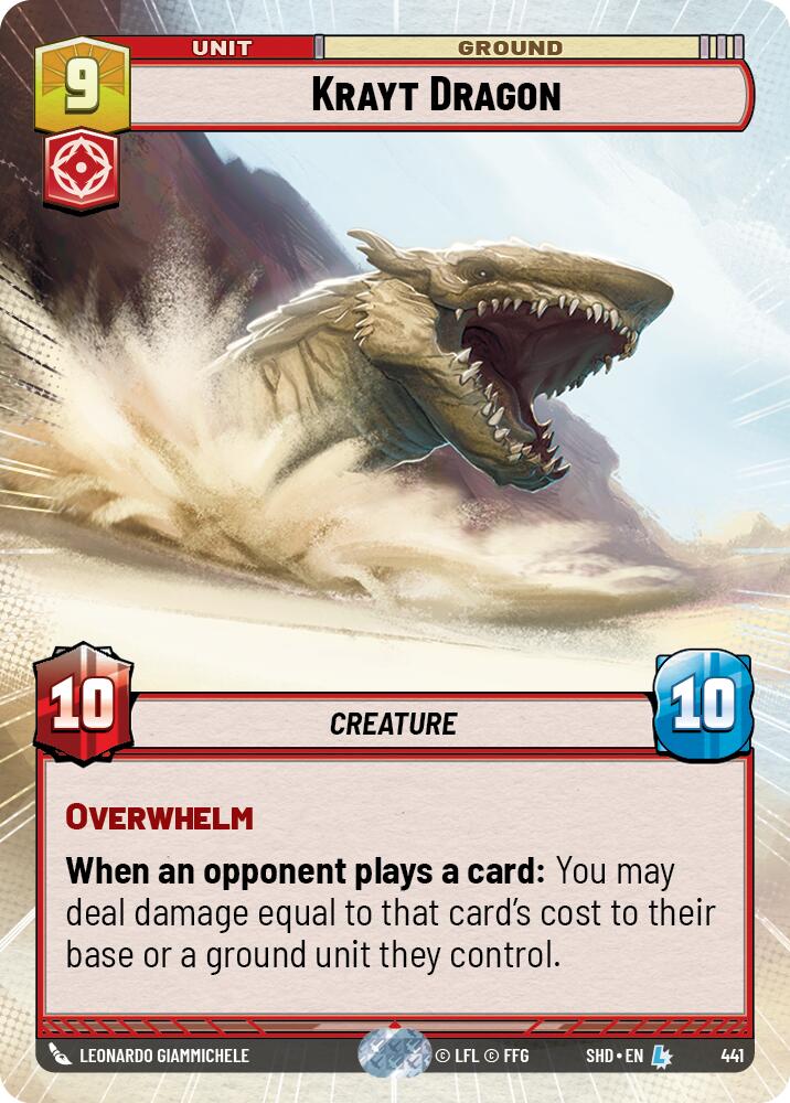 Krayt Dragon (Hyperspace) - 441 - (Shadows of the Galaxy)