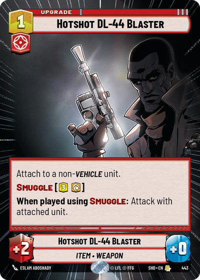 Hotshot DL-44 Blaster (Hyperspace) - 443 - (Shadows of the Galaxy)