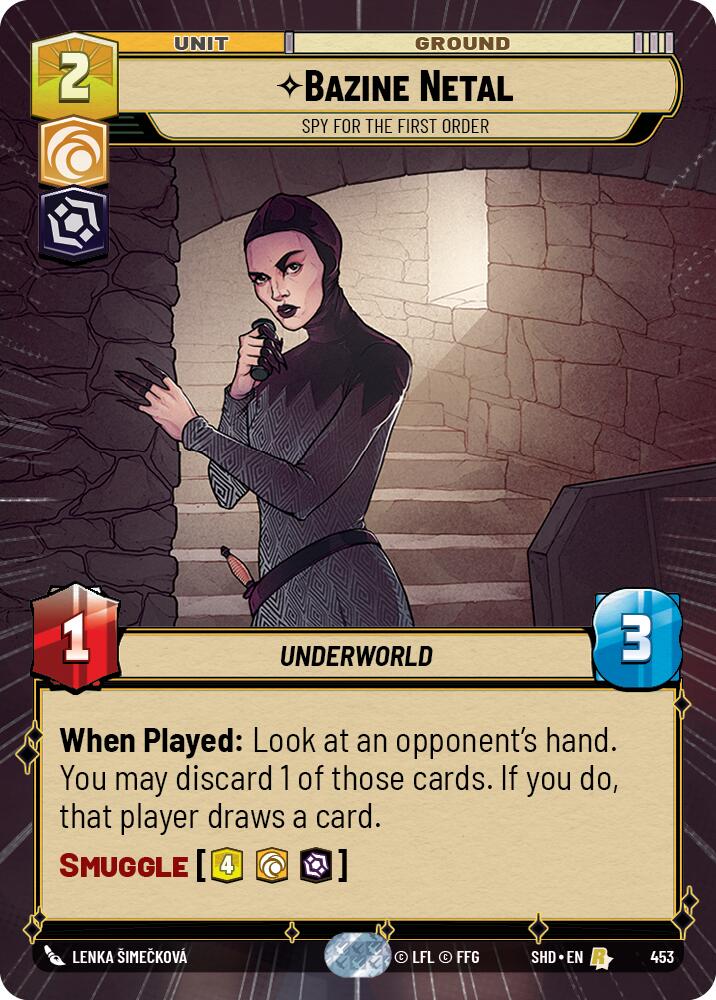 Bazine Netal - Spy for the First Order (Hyperspace) - 453 - (Shadows of the Galaxy)