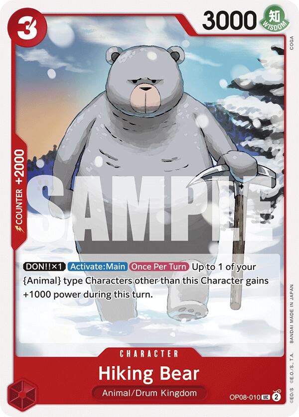 Hiking Bear - OP08-010 - (Two Legends)