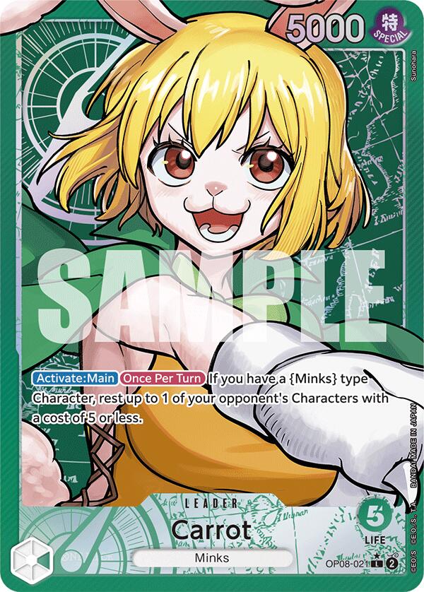 Carrot (021) (Parallel) - OP08-021 - (Two Legends)
