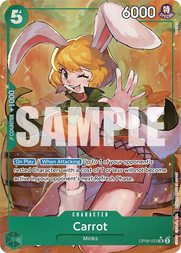 Carrot (023) (Parallel) - OP08-023 - (Two Legends)