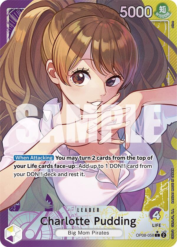 Charlotte Pudding (058) (Parallel) - OP08-058 - (Two Legends)