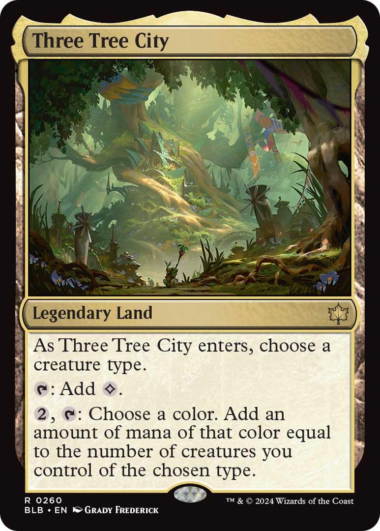 Three Tree City - 260 - (Bloomburrow)