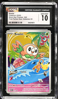 Rowlet CGC 10 2026 Black Star Promos #043