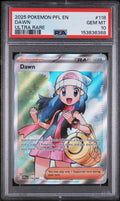Dawn Ultra Rare PSA 10 2025 Pokemon Pfl En-Phantasmal Flames #118