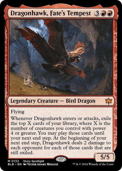 Dragonhawk, Fate's Tempest - 132 - (Bloomburrow)