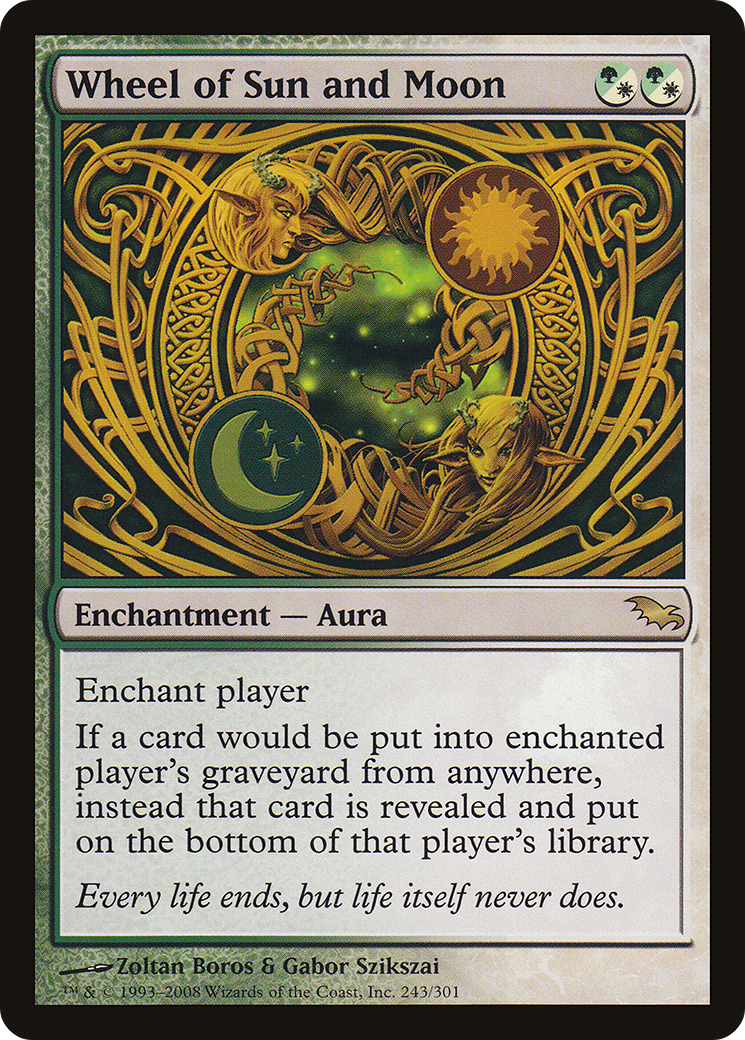 Wheel of Sun and Moon (SHM-243) - Shadowmoor Foil