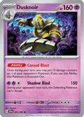 Dusknoir 20 Sv Shrouded Fable Reverse Holofoil