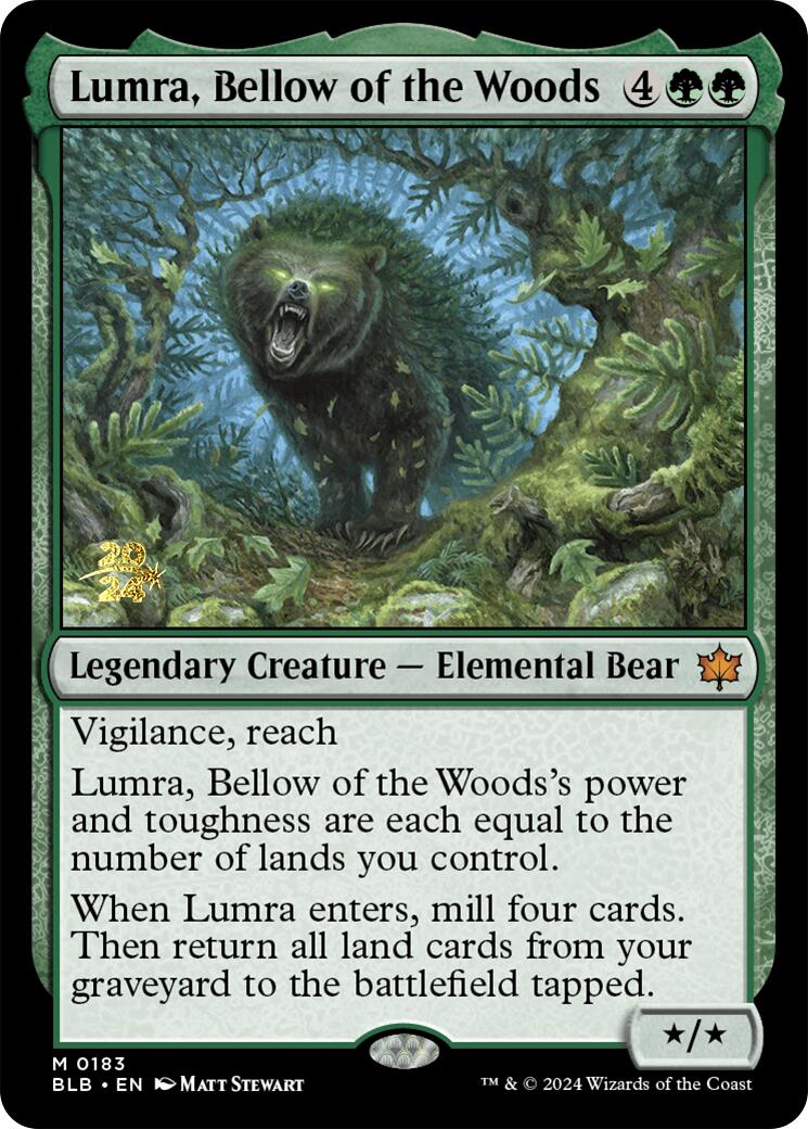 Lumra, Bellow of the Woods - 183 - (Prerelease Cards)