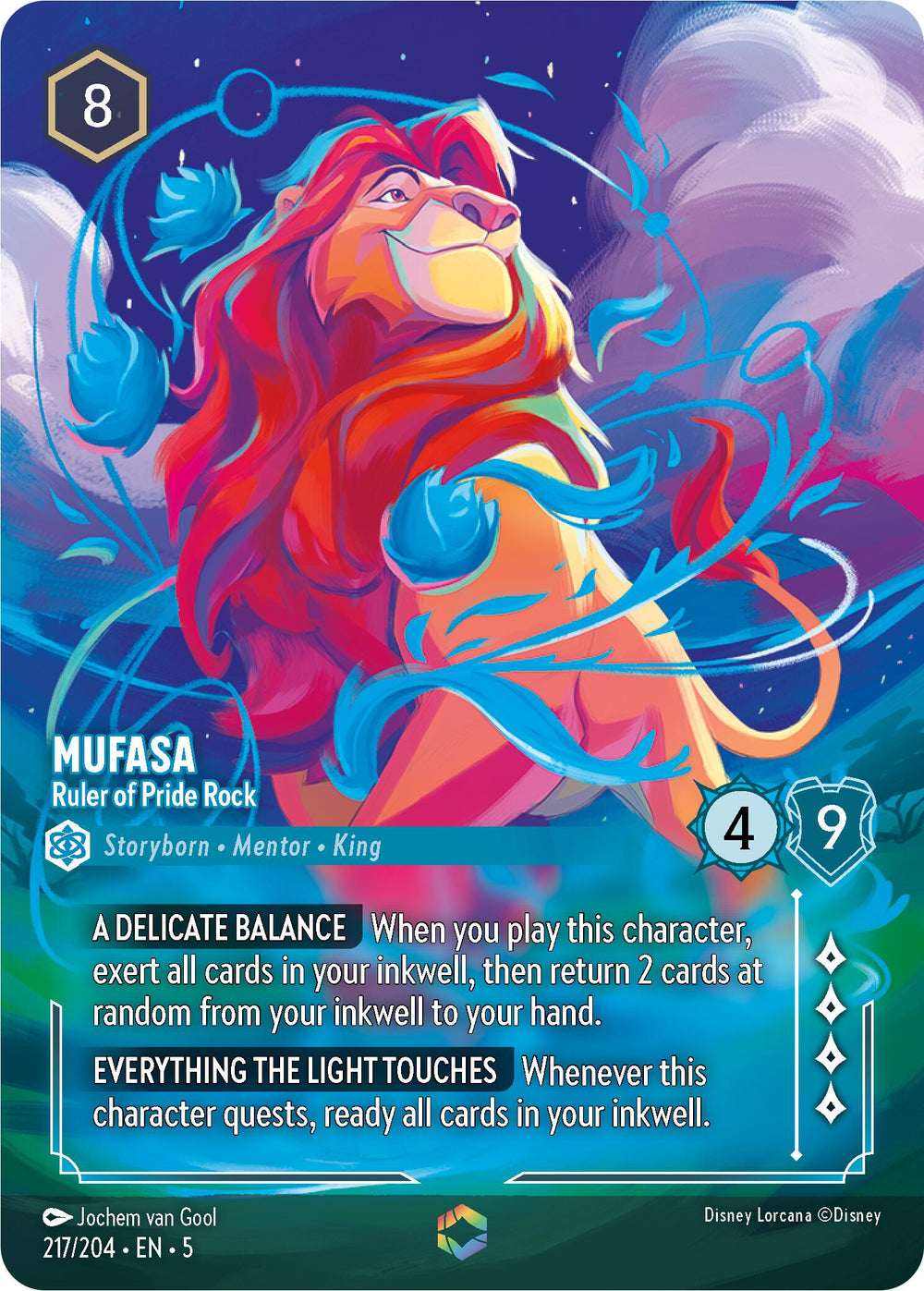 Mufasa - Ruler of Pride Rock (Enchanted) - 217/204