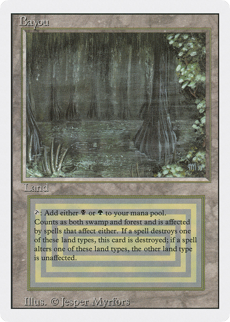 Bayou (3ED-283) - Revised Edition