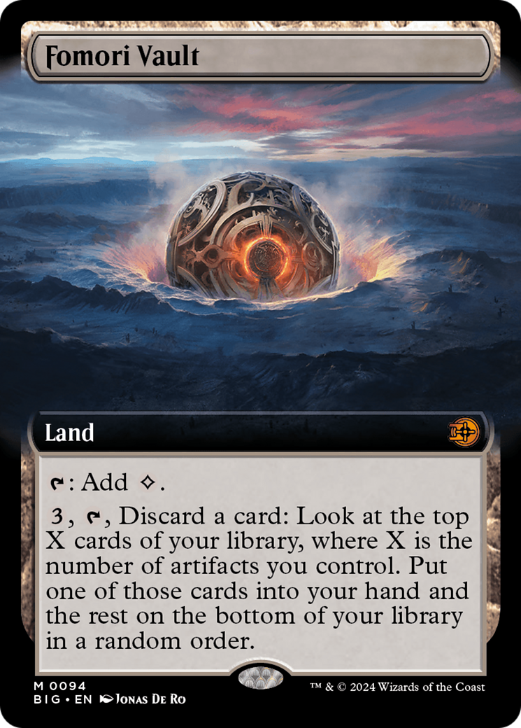 Fomori Vault (BIG-094) - The Big Score: (Extended Art)