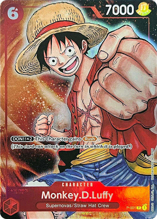 Monkey.D.Luffy (Premium Card Collection -BANDAI CARD GAMES Fest. 23-24 Edition-) - P-001 - (One Piece Promotion Cards)