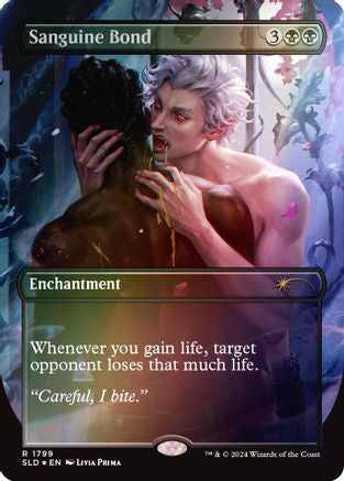 Sanguine Bond (Rainbow Foil) (SLD-1799) - Secret Lair Drop Series Foil