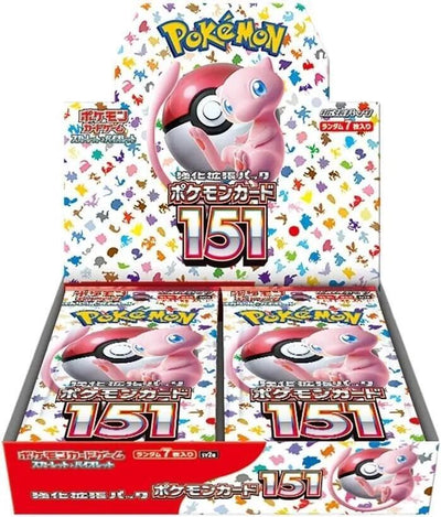 Pokemon Japanese - Scarlet & Violet SV2A - NO SHRINK - 151 Booster Box