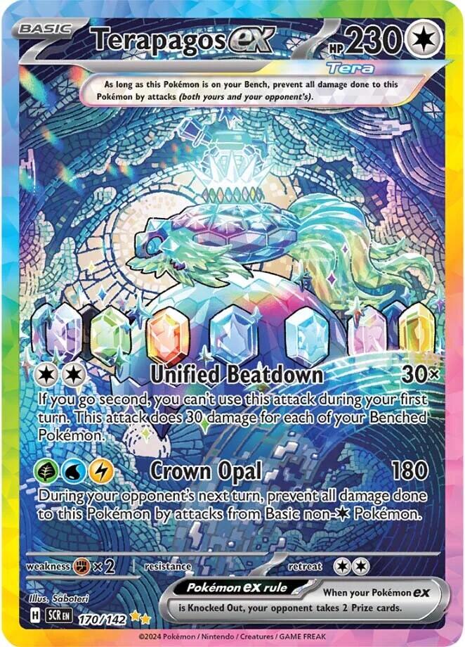 Terapagos ex - 170/142 - 170/142 - (SV07: Stellar Crown)