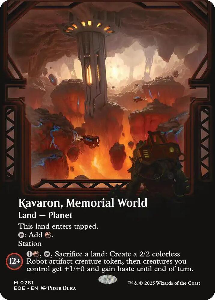 Kavaron, Memorial World (Borderless) - Edge of Eternities