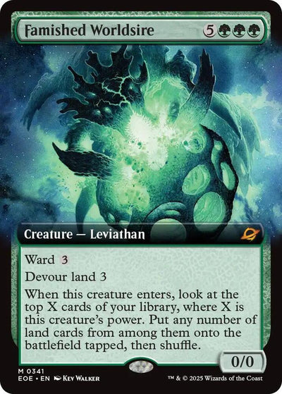 Famished Worldsire (Extended Art) - Edge of Eternities