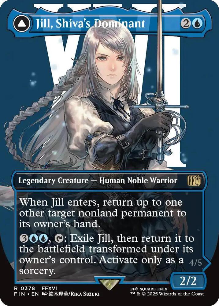 Jill, Shiva's Dominant (Borderless) - FINAL FANTASY