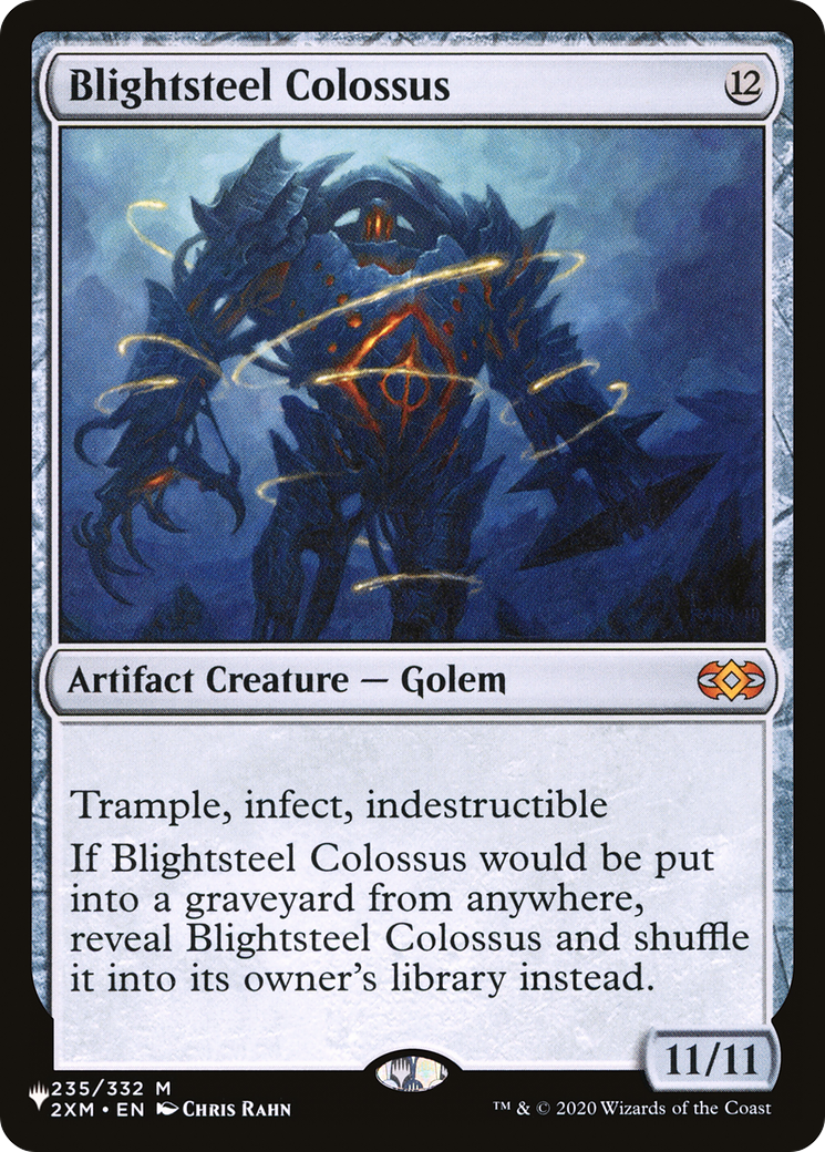 Blightsteel Colossus (LIST-2XM-235) - The List