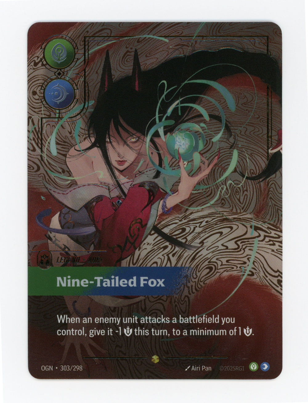 Nine-Tailed Fox (Ahri) — Overnumbered|Foil — ID 17550