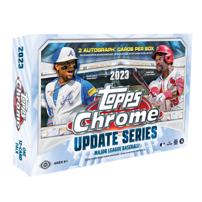 2023 Topps Chrome Update Series Baseball Breaker's Delight 10 Box Case