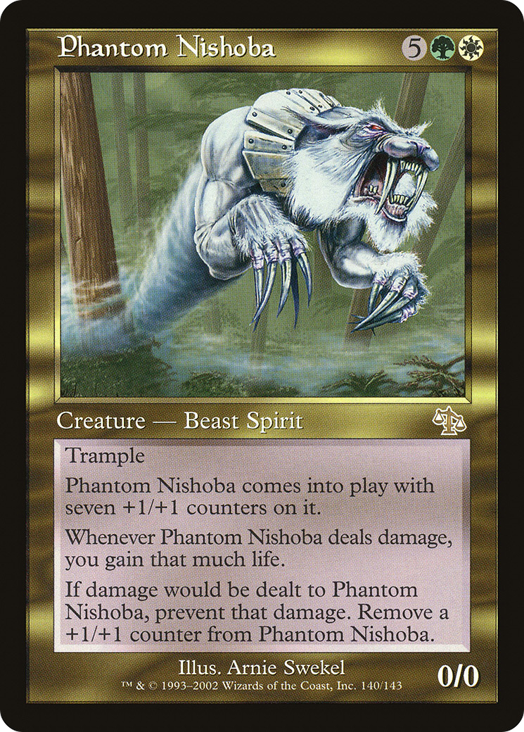 Phantom Nishoba (JUD-140) - Judgment Foil